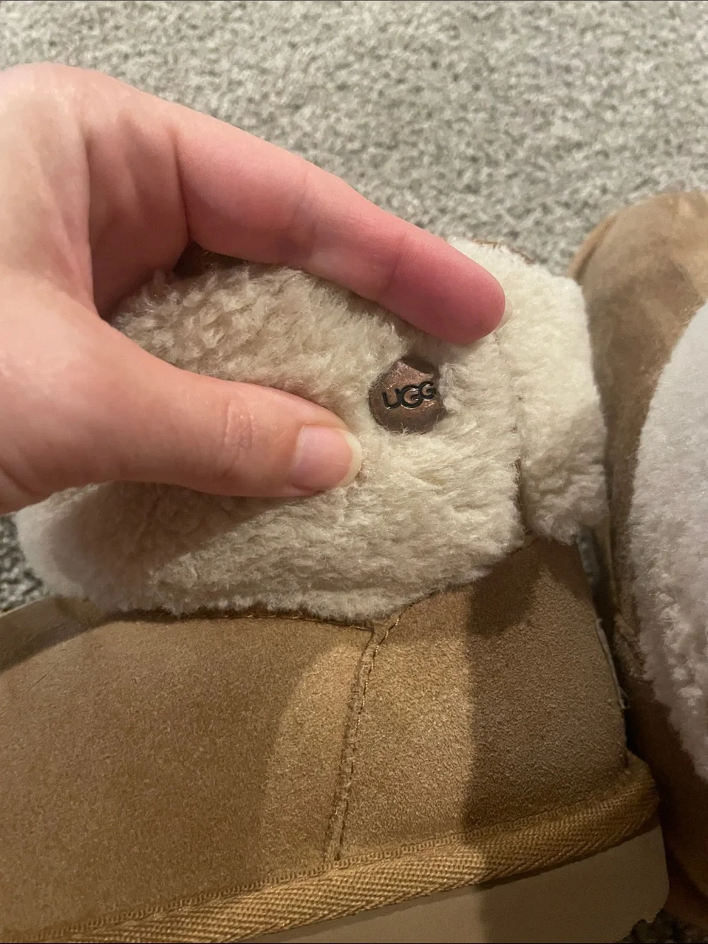 UGG soft shearling